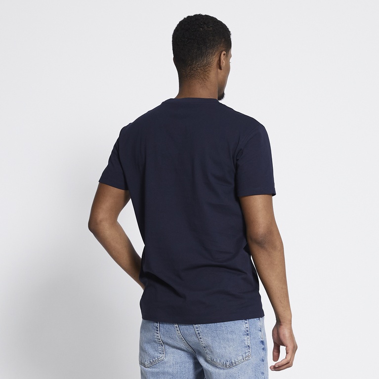 Printed tee "Bill" Navy